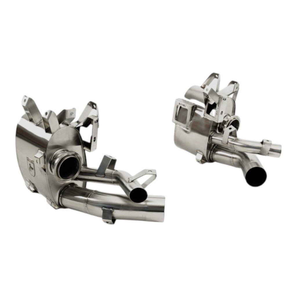 KLINE INNOVATION KL-POR-992.2TTH-RS-VALVE-RS-INC Вихлопна система Cat-Back Valvetronic із клапанним керуванням (Inconel 625) для PORSCHE Turbo / Turbo S (992.2) Photo-4 