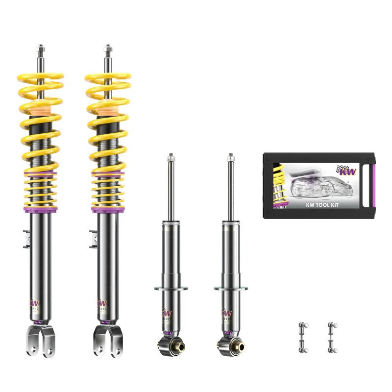 KW 352200FJ Комплект койловерів INOX V3 (включно з деактивацією електронних демпферів) для BMW 5 Touring (G31) 2017- Photo-0 