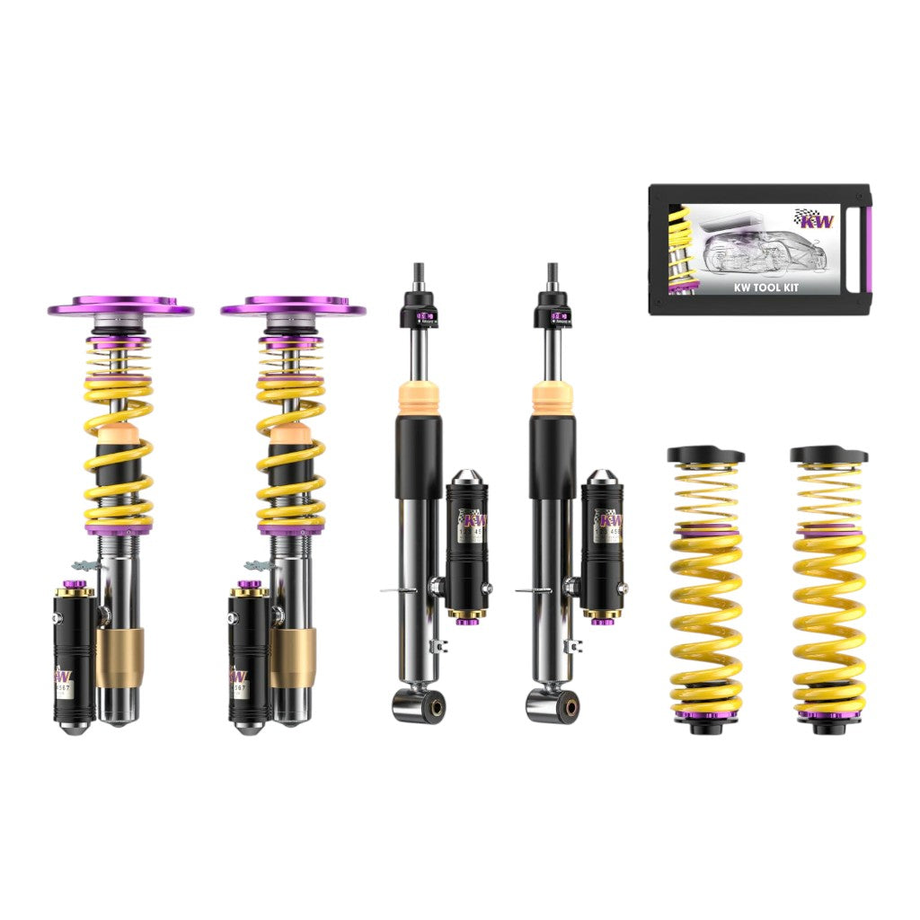 KW 39756226 Комплект койловерів V4 Clubsport (включно з верхніми опорами передньої осі) для TOYOTA GR Corolla 2023- Photo-0 