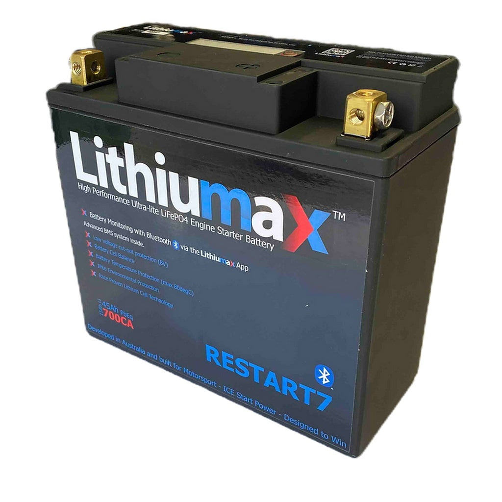 LITHIUMAX RESTART7BT Акумулятор RESTART7 Bluetooth 700CA 48Ah Photo-2 