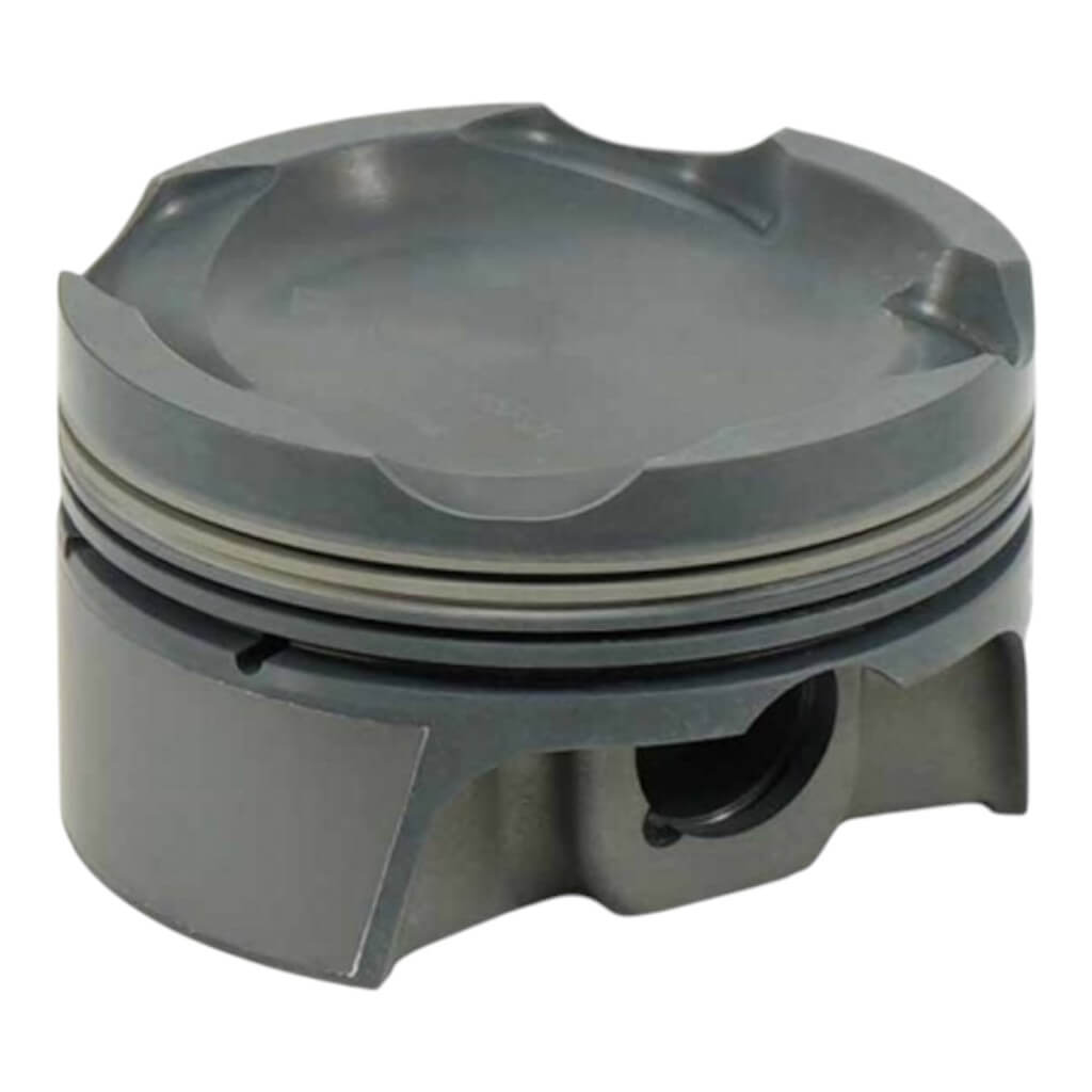 MAHLE 930286135T К-т поршнів з покриттям TBC (87,25 мм x 32,3 мм CH, 91,0 мм stroke, 139 мм rod, 21 мм pin, -13,1 куб. см, 340 г, 11,6 CR, 2618) для BMW M3 (E46) S54B32 3.2L Photo-1 