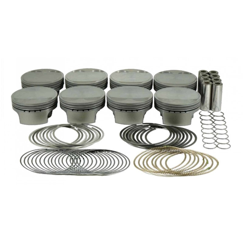 MAHLE 197843622T К-т поршнів з покриттям TBC (92,00 мм x 27,3 мм CH, 75,2 мм stroke, 140,7 мм rod, 21 мм pin, 12,2 куб. см, 366 г, 12,2 CR, 4032) для BMW M3 (E90) S65B40 4.0L Photo-0 