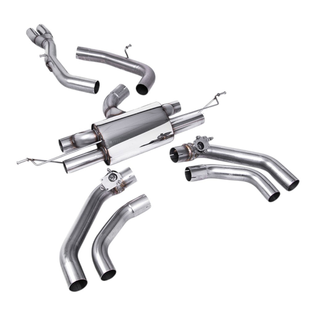 MILLTEK SSXAU1035 Вихлопна система Filter-Back, 3.15" для AUDI RSQ3 2.5T OPF/GPF 2020- Photo-0 