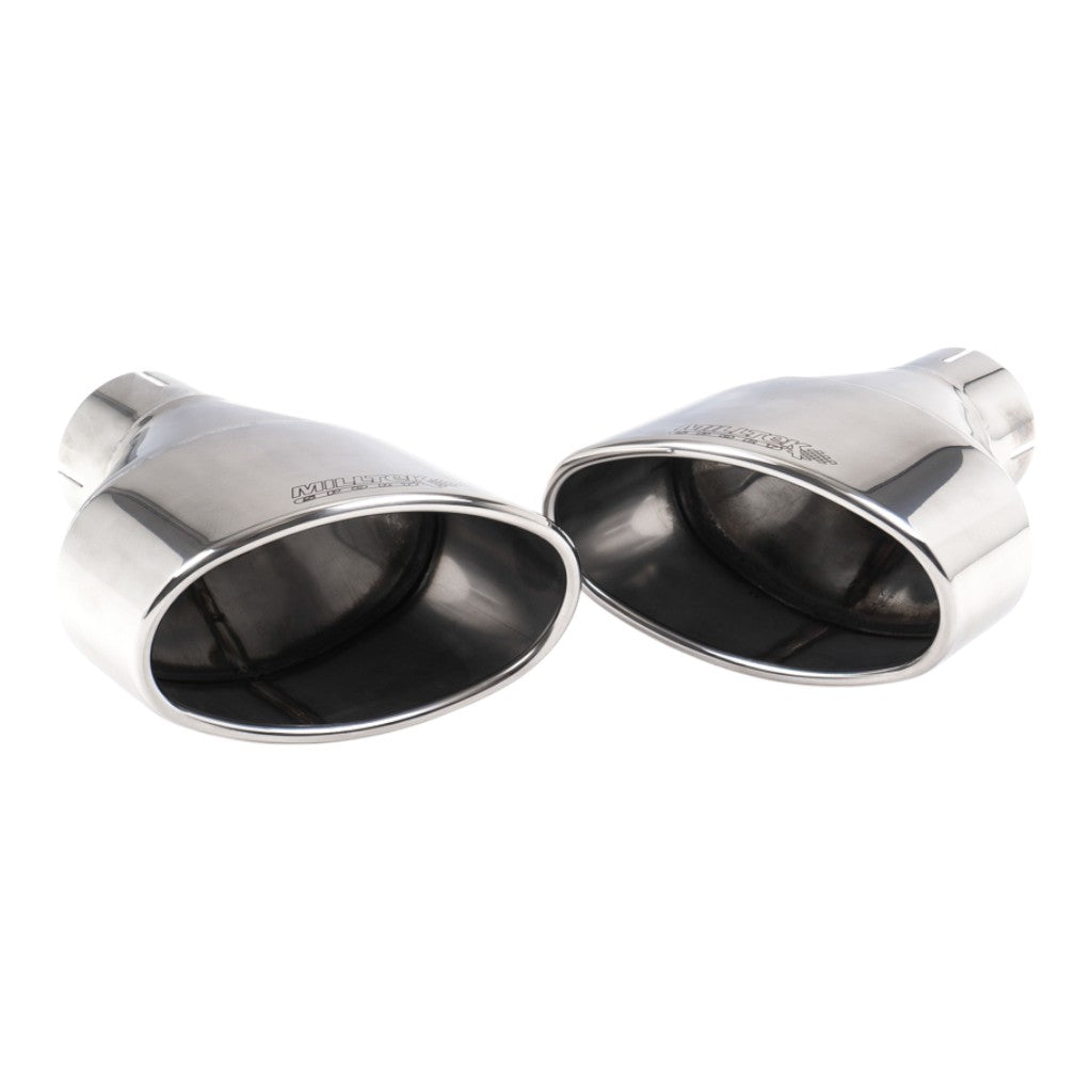 MILLTEK SSXAU989 Вихлопна система Cat-Back, 2.76" (поліровані насадки) для AUDI RS5 Coupe (B9.5) Non OPF 2019- Photo-1 