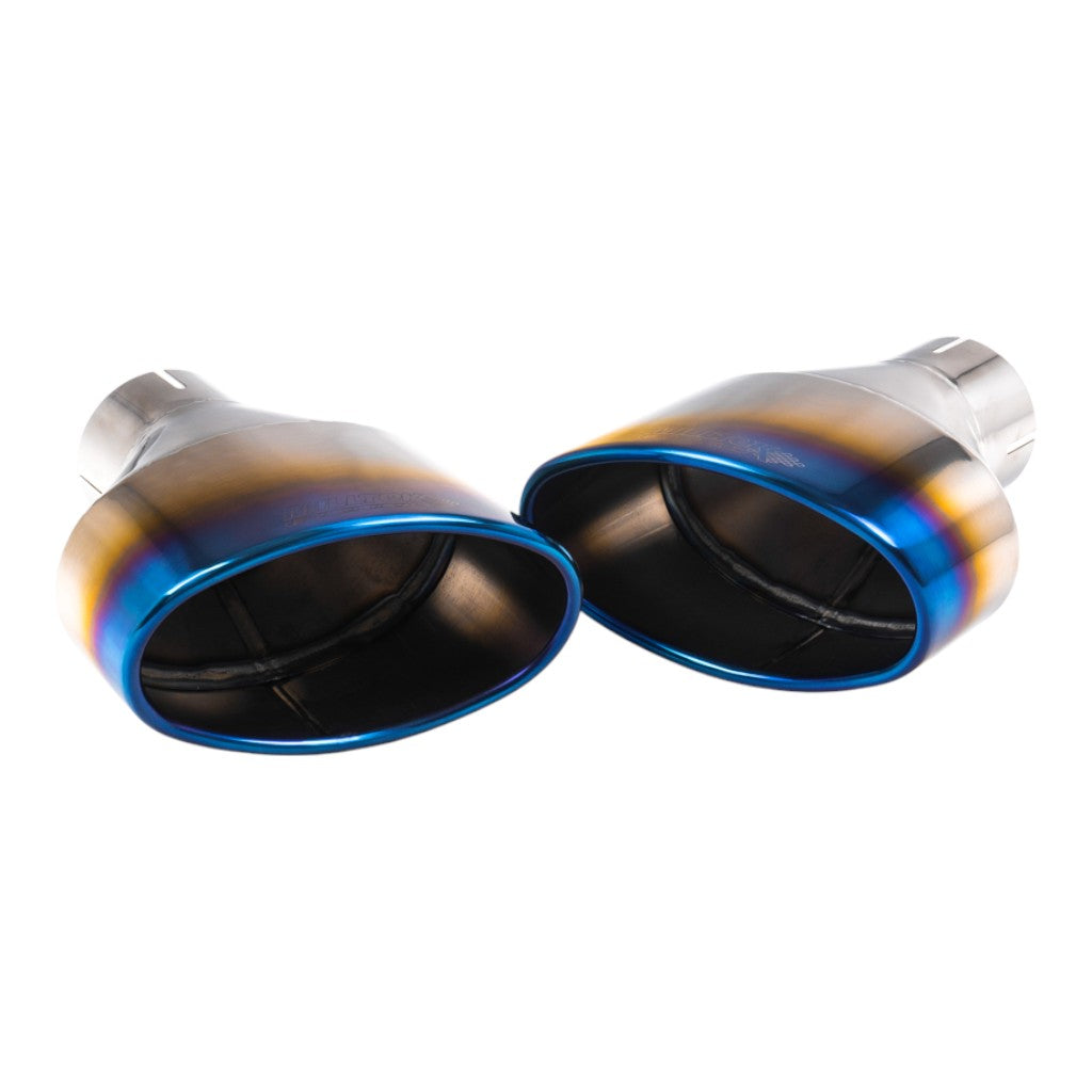 MILLTEK SSXAU995 Вихлопна система Cat-Back, 2.76" (насадки - синій титан) для AUDI RS5 Coupe (B9.5) Non OPF 2019- Photo-1 