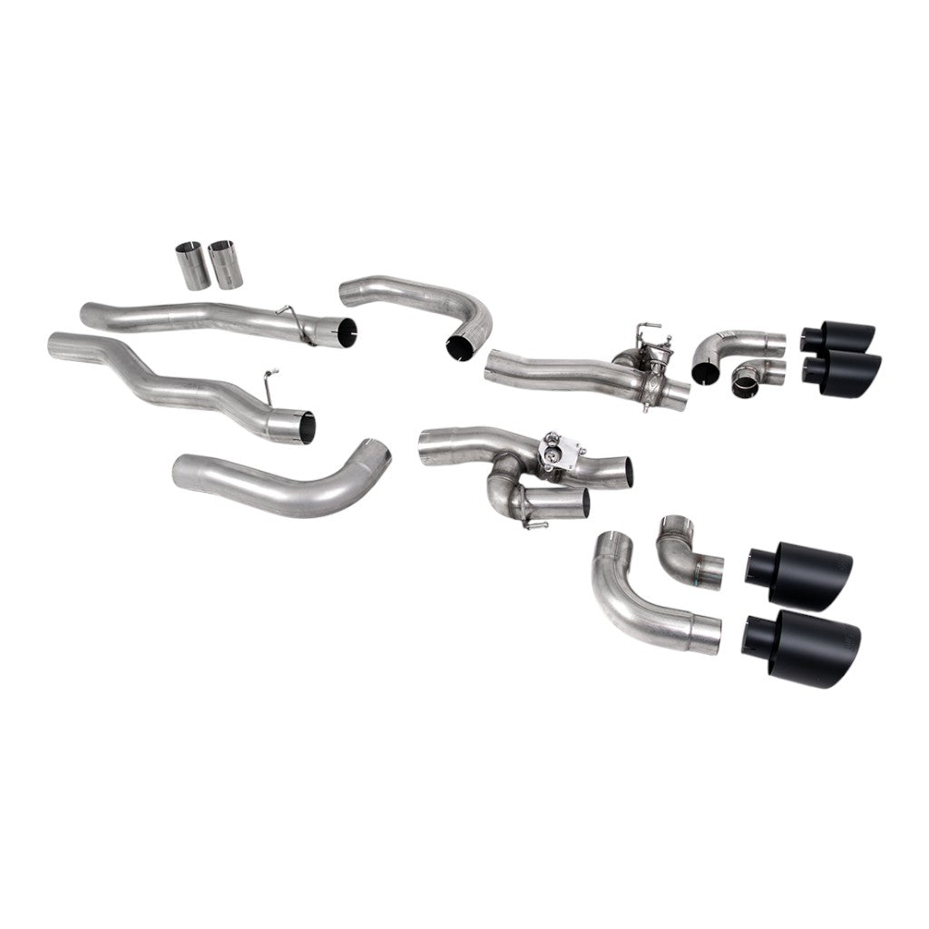 MILLTEK SSXBM1186 Вихлопна система Filter-Back, 3.15" (насадки GT-115, чорний Cerakote) для BMW M8 (F91 / F92 / F93) Photo-0 