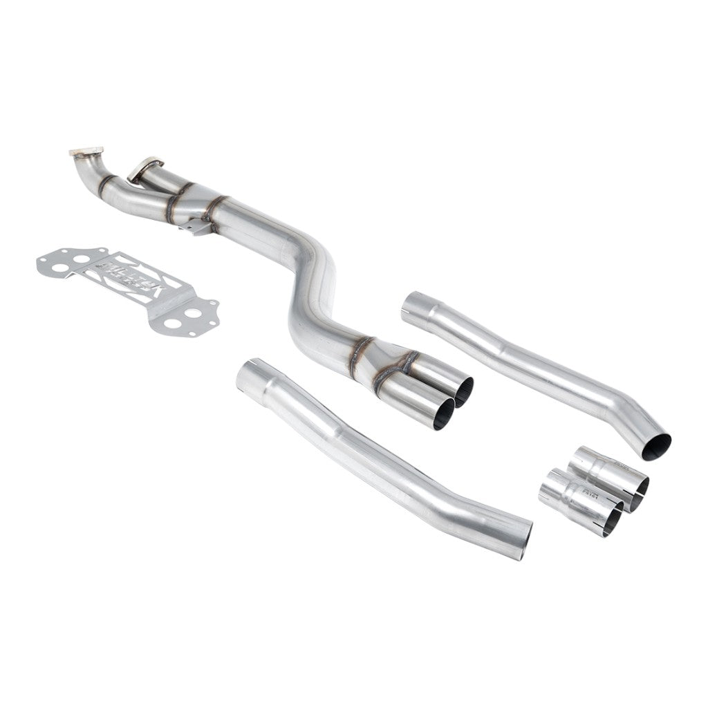 MILLTEK SSXBM1335 Система обходу OPF/GPF, 4" для BMW M3 (G80 / G81) / M4 (G82) Photo-0 