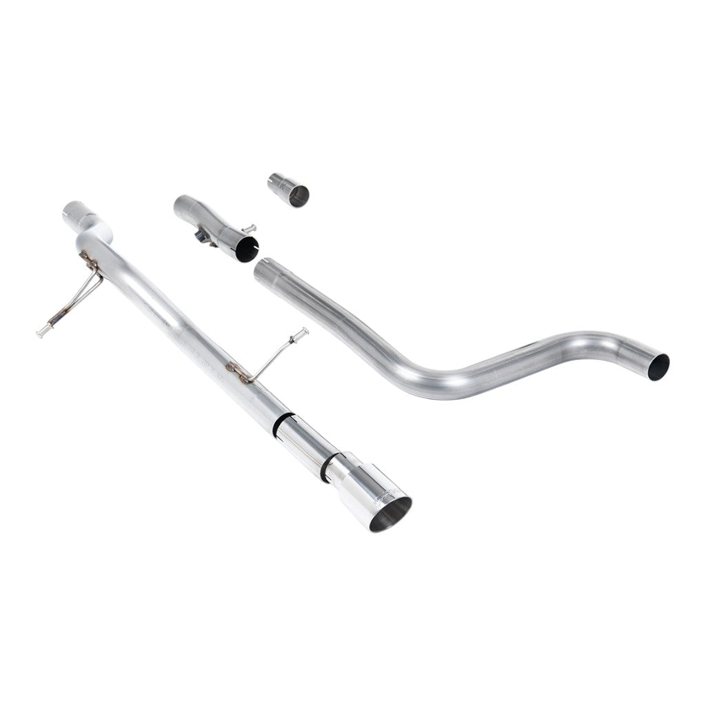 MILLTEK SSXFD391 Вихлопна система Filter-Back, 2.37" (насадка полірована GT-90) для FORD Fiesta ST-Line 155ps Hybrid OPF/GPF 2020- Photo-0 