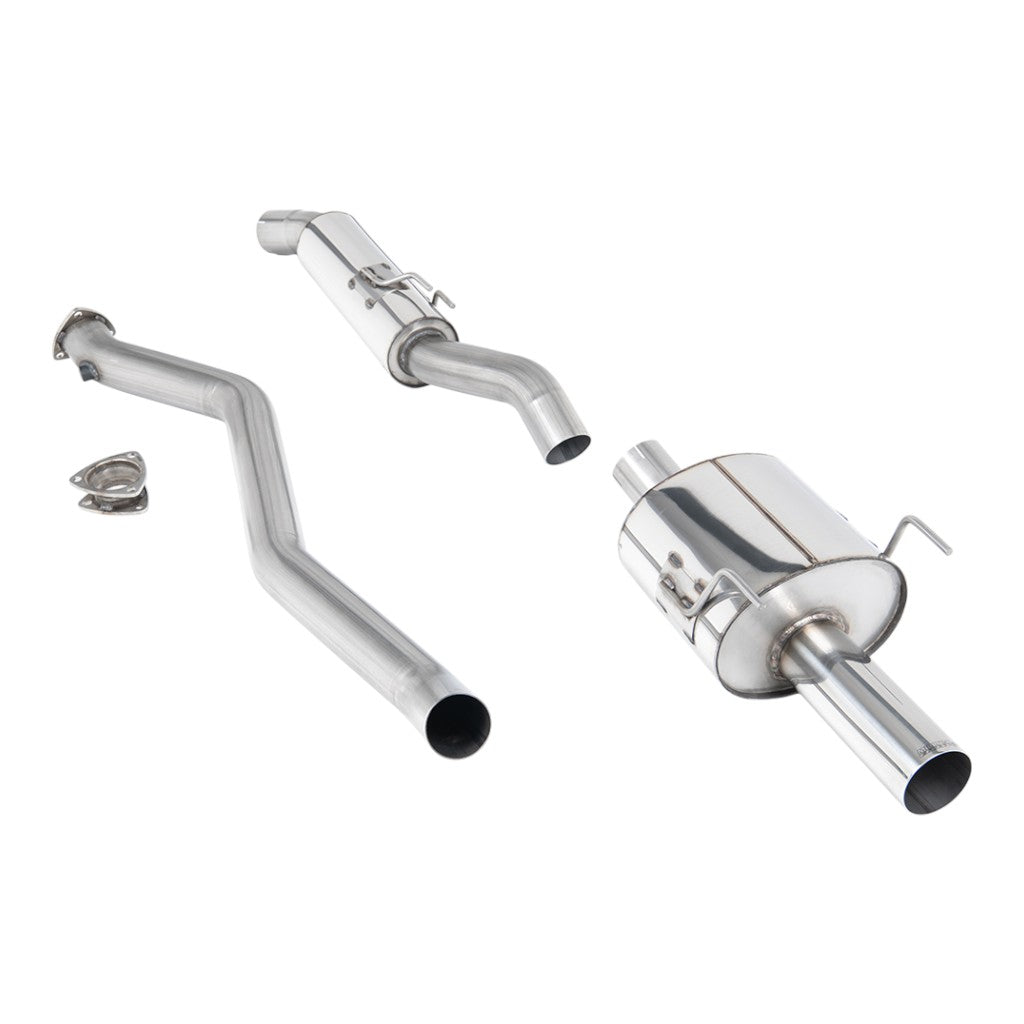 MILLTEK SSXHO271 Вихлопна система Cat-Back, 3" (насадка полірована) для ACURA Integra Type-R (DC5) 2001-2006 Photo-0 