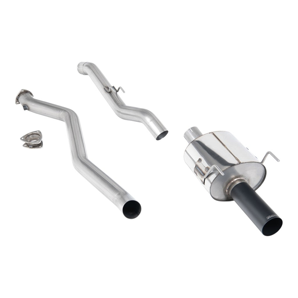 MILLTEK SSXHO273 Вихлопна система Cat-Back, 3" (насадка - чорний Cerakote) для ACURA Integra Type-R (DC5) 2001-2006 Photo-0 