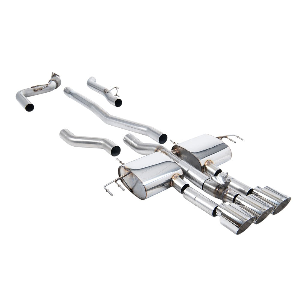MILLTEK SSXHO305 Вихлопна система Cat-Back, 3" (насадки поліровані GT-115) для ACURA Integra Type S (DE5) 2023- Photo-0 