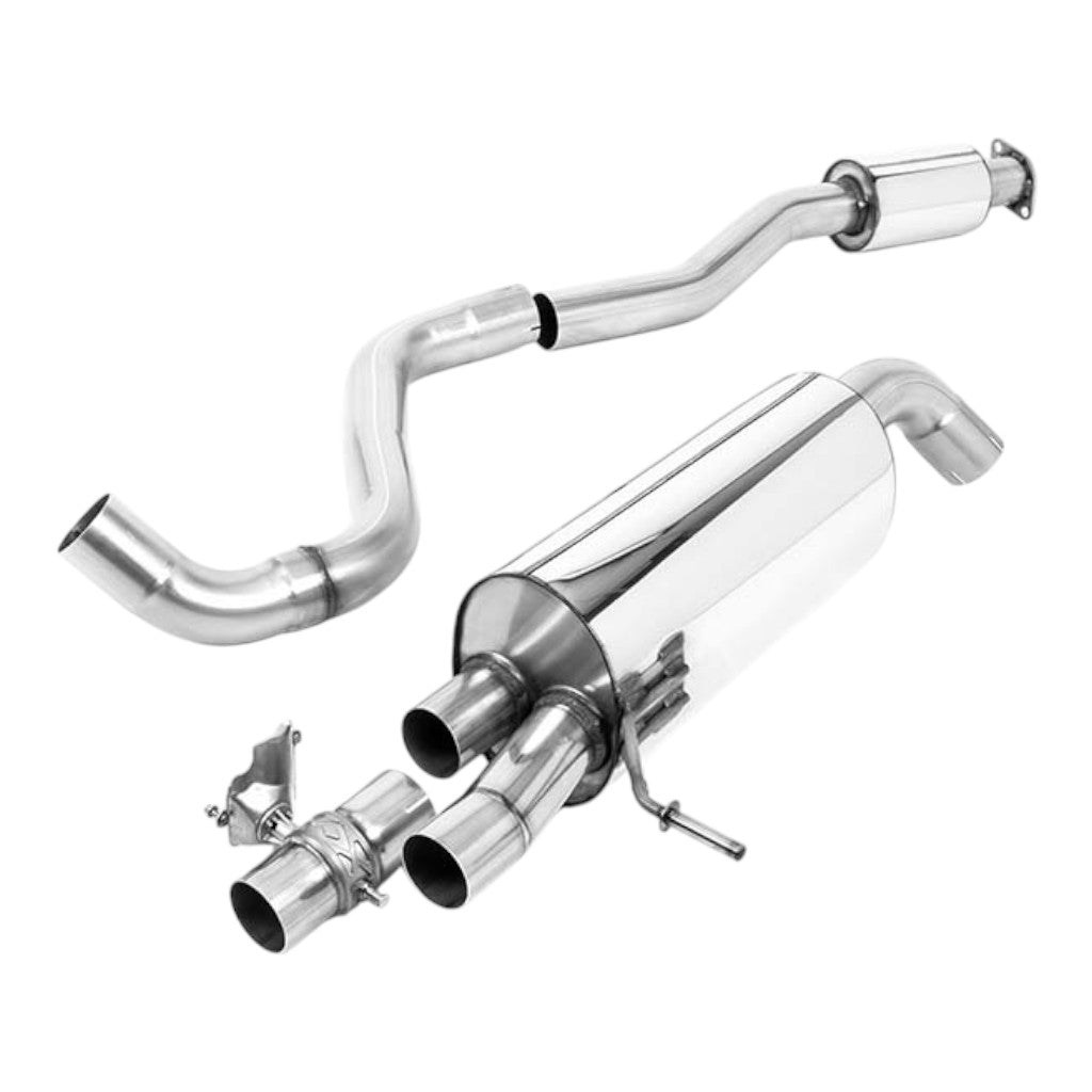MILLTEK SSXHY159 Вихлопна система Filter-Back, 2.76" (насадки GT-90, чорний Cerakote) для HYUNDAI i20 N OPF/GPF 2021- Photo-0 
