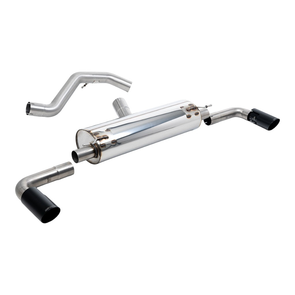 MILLTEK SSXINE112 Вихлопна система Filter-Back, 3" (насадки Premium GT-90, чорний Cerakote) для INEOS Grenadier 2023- Photo-0 