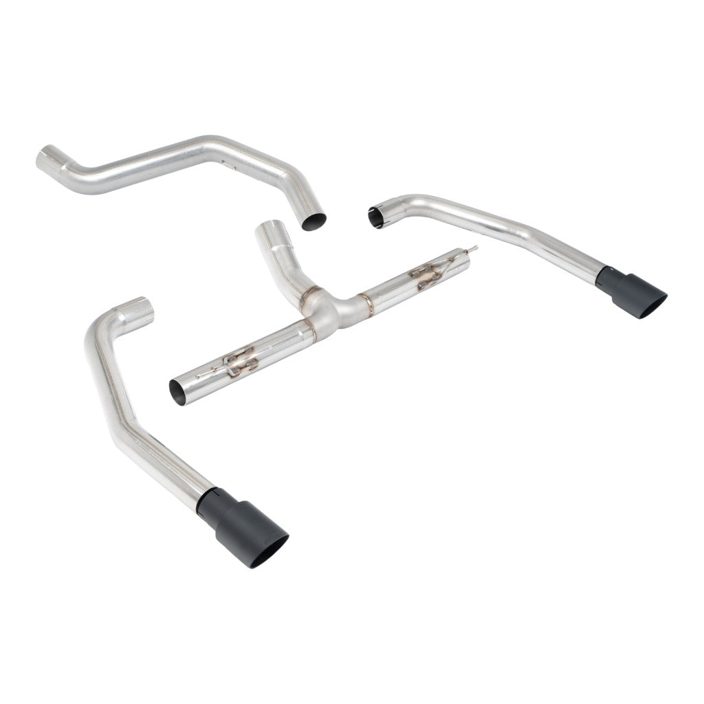 MILLTEK SSXINE116 Вихлопна система Filter-Back, 2.76'' (насадки GT-90, чорний Cerakote) для INEOS Quartermaster 3.0 (B57 / B58) 2024- Photo-0 