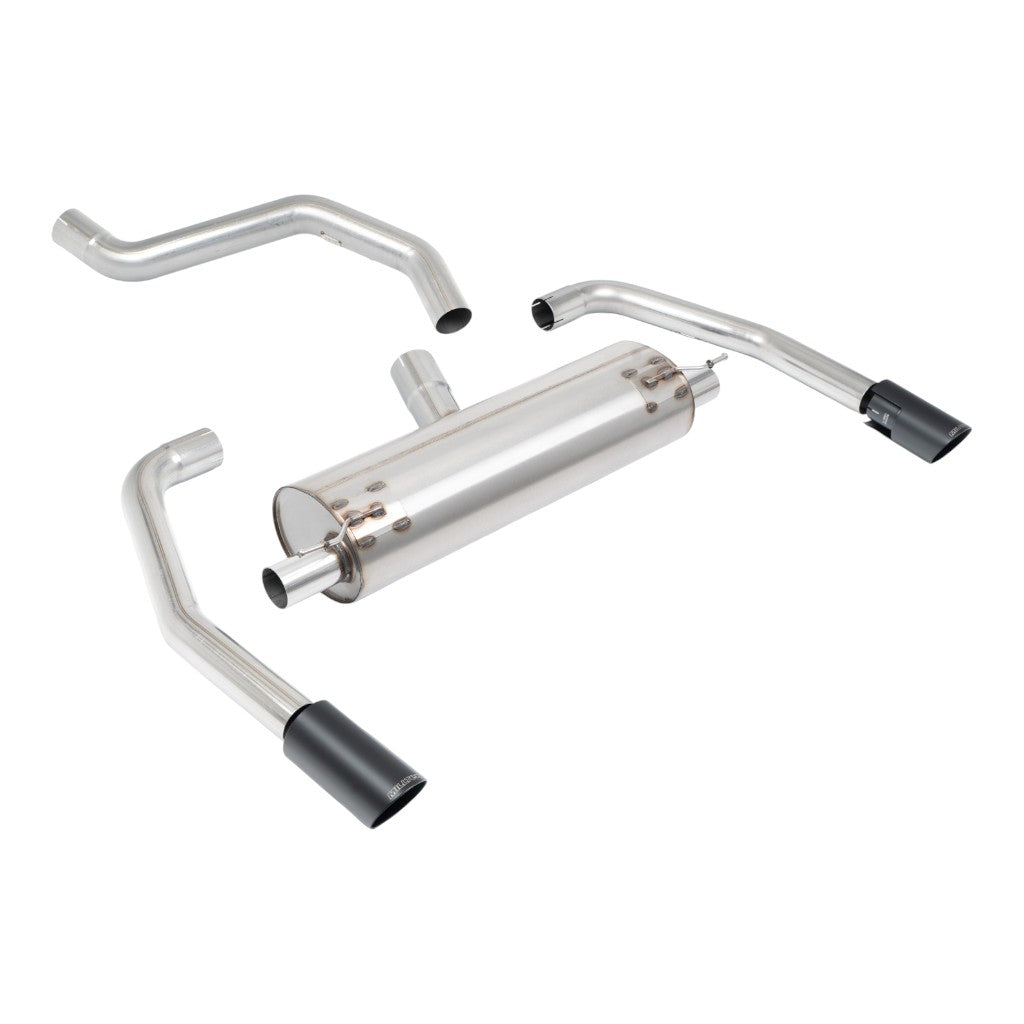 MILLTEK SSXINE126 Вихлопна система Filter-Back, 2.76'' (насадки GT-90, чорний Cerakote) для INEOS Quartermaster 3.0 (B58) 2024- Photo-0 