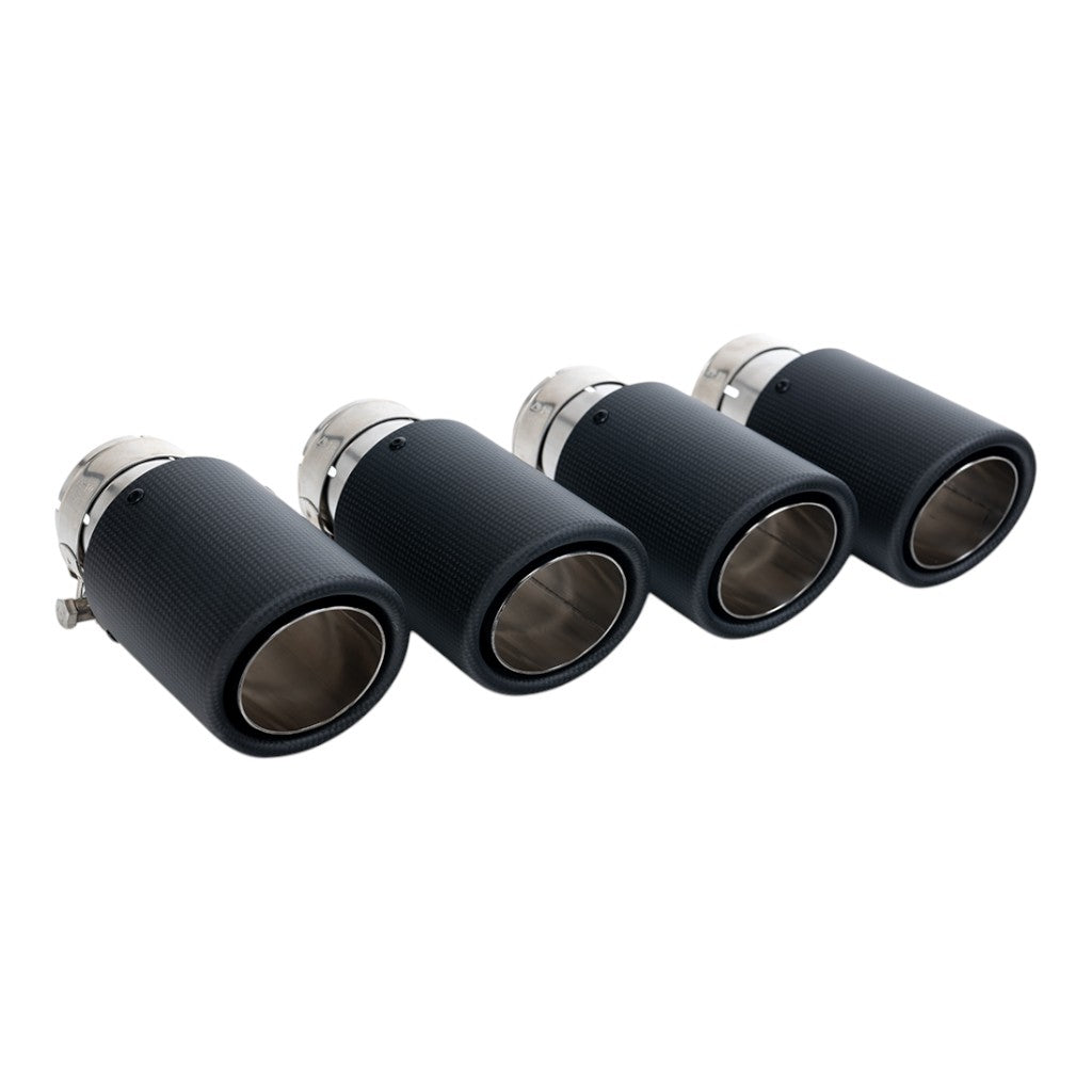 MILLTEK SSXLR213 Випускна система Filter-Back з насадками Jet-90 Carbon для LAND ROVER Defender 130 P400 (L663) Photo-1 