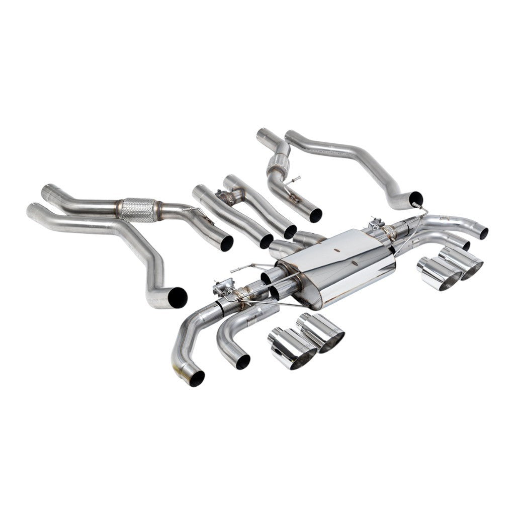 MILLTEK SSXLR224 Вихлопна система Cat-Back, 3.15" (насадки GT-115, поліровані) для LAND ROVER Range Rover Sport SV (L461) 2024- Photo-0 