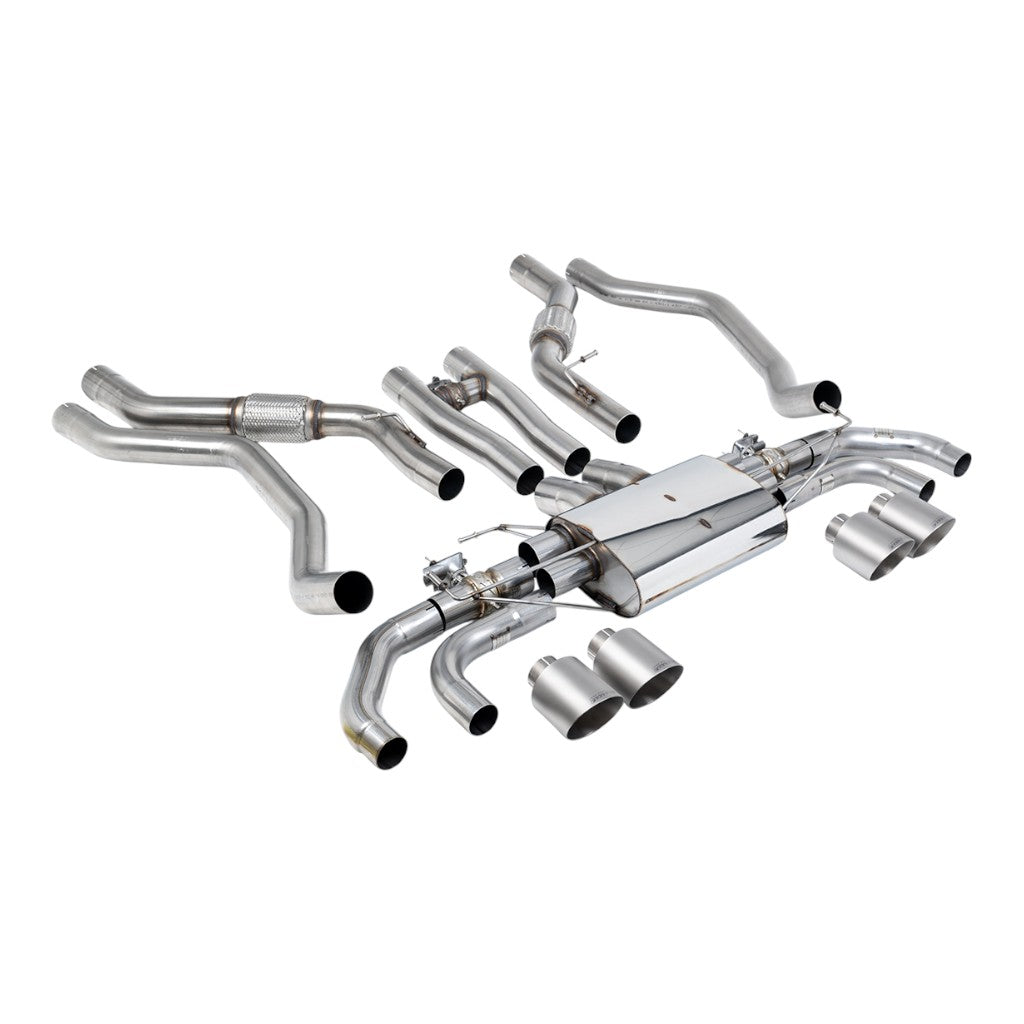 MILLTEK SSXLR226 Вихлопна система Cat-Back, 3.15" (насадки GT-115, матовий титан) для LAND ROVER Range Rover Sport SV (L461) 2024- Photo-0 