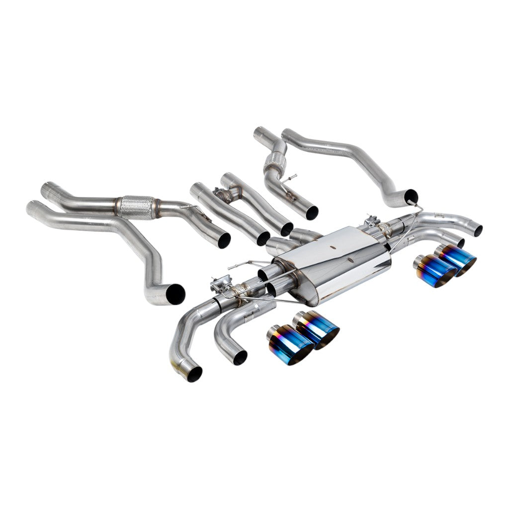 MILLTEK SSXLR227 Вихлопна система Cat-Back, 3.15" (насадки GT-115, синій титан) для LAND ROVER Range Rover Sport SV (L461) 2024- Photo-0 