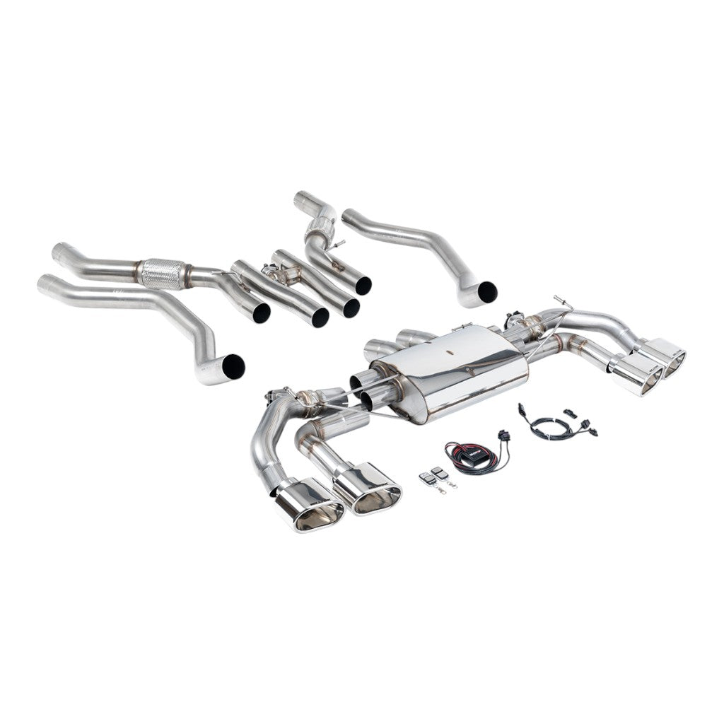 MILLTEK SSXLR229 Вихлопна система Cat-Back, 3.15" (насадки поліровані) для LAND ROVER Range Rover Sport P530 (L461) 2023- Photo-0 
