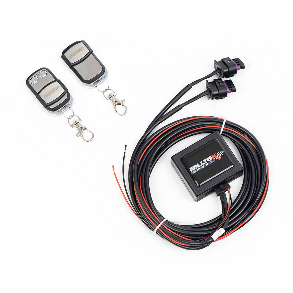 MILLTEK SSXLR254 Вихлопна система Cat-Back 3.15", з клапанами (насадки - полірований Cerakote) для RANGE ROVER P400 3.0 (L461) 2022- Photo-1 