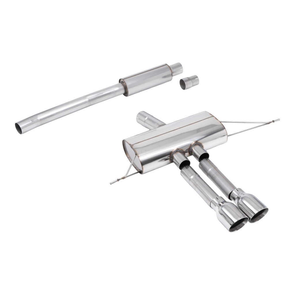 MILLTEK SSXM504 Вихлопна система Filter-Back, 3'' (поліровані насадки GT-100) для MINI Cooper S (F66) 2024- Photo-0 