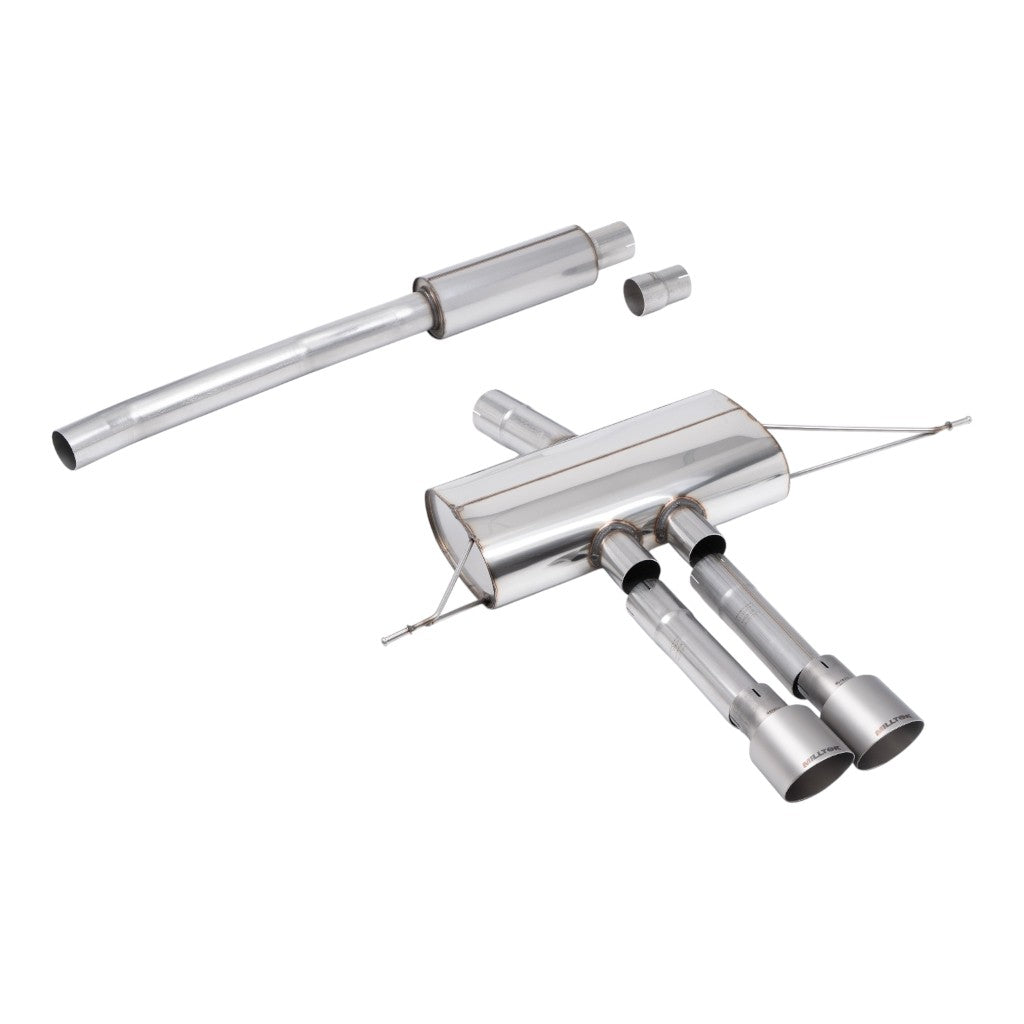 MILLTEK SSXM506 Вихлопна система Filter-Back, 3'' (насадки GT-100, матовий титан) для MINI Cooper S (F66) 2024- Photo-0 
