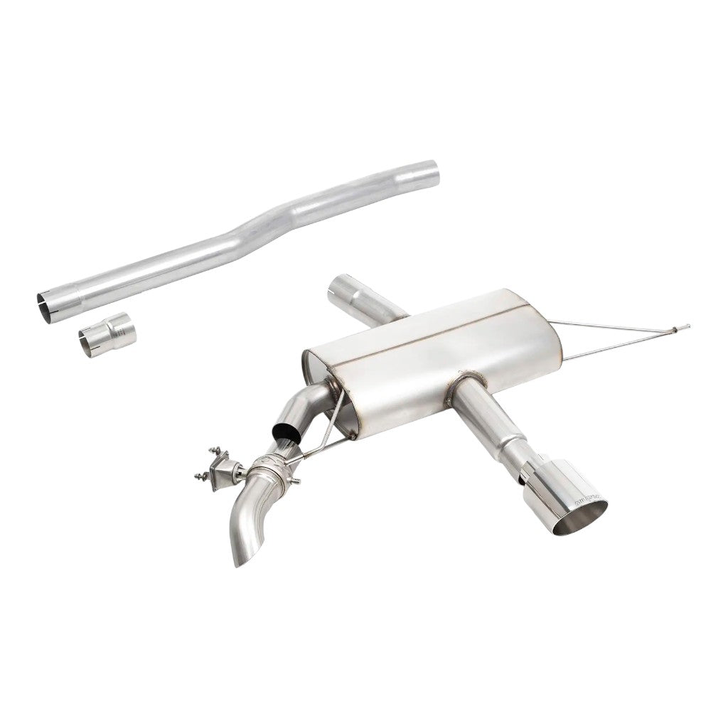 MILLTEK SSXM510 Вихлопна система Filter-Back, 3'' (полірована насадка) для MINI JCW (F66) OPF/GPF 2024- Photo-0 