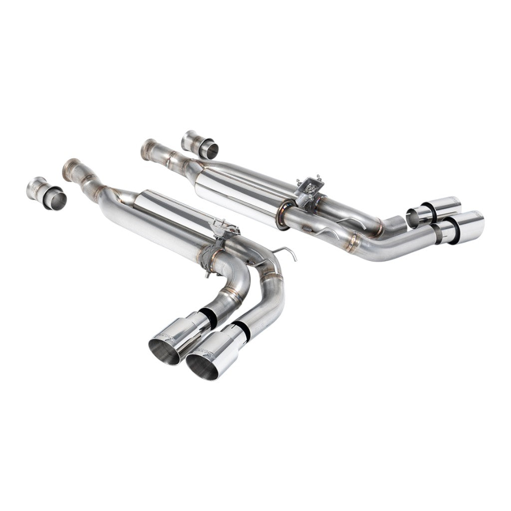 MILLTEK SSXMZ159 Вихлопна система Cat-Back, 2.5" (насадки поліровані GT-90) для MERCEDES-BENZ G63 (W463) Non-GPF/OPF 2019- Photo-0 