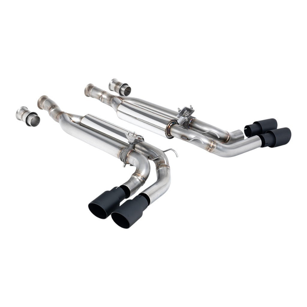 MILLTEK SSXMZ160 Вихлопна система Cat-Back, 2.5" (насадки GT-90, чорний Cerakote) для MERCEDES-BENZ G63 (W463) Non-GPF/OPF 2019- Photo-0 