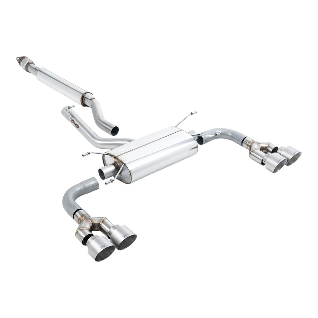 MILLTEK SSXTY164 Вторична вихлопна система Cat-Back, 2.5" (насадки - матовий титан) для TOYOTA GR86 2.4L 2022- Photo-0 