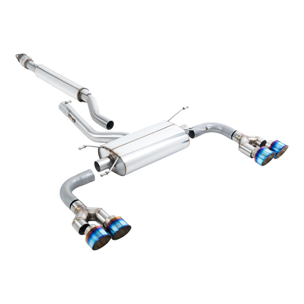 MILLTEK SSXTY165 Вторична вихлопна система Cat-Back, 2.5" (насадки - синій титан) для TOYOTA GR86 2.4L 2022- Photo-0 