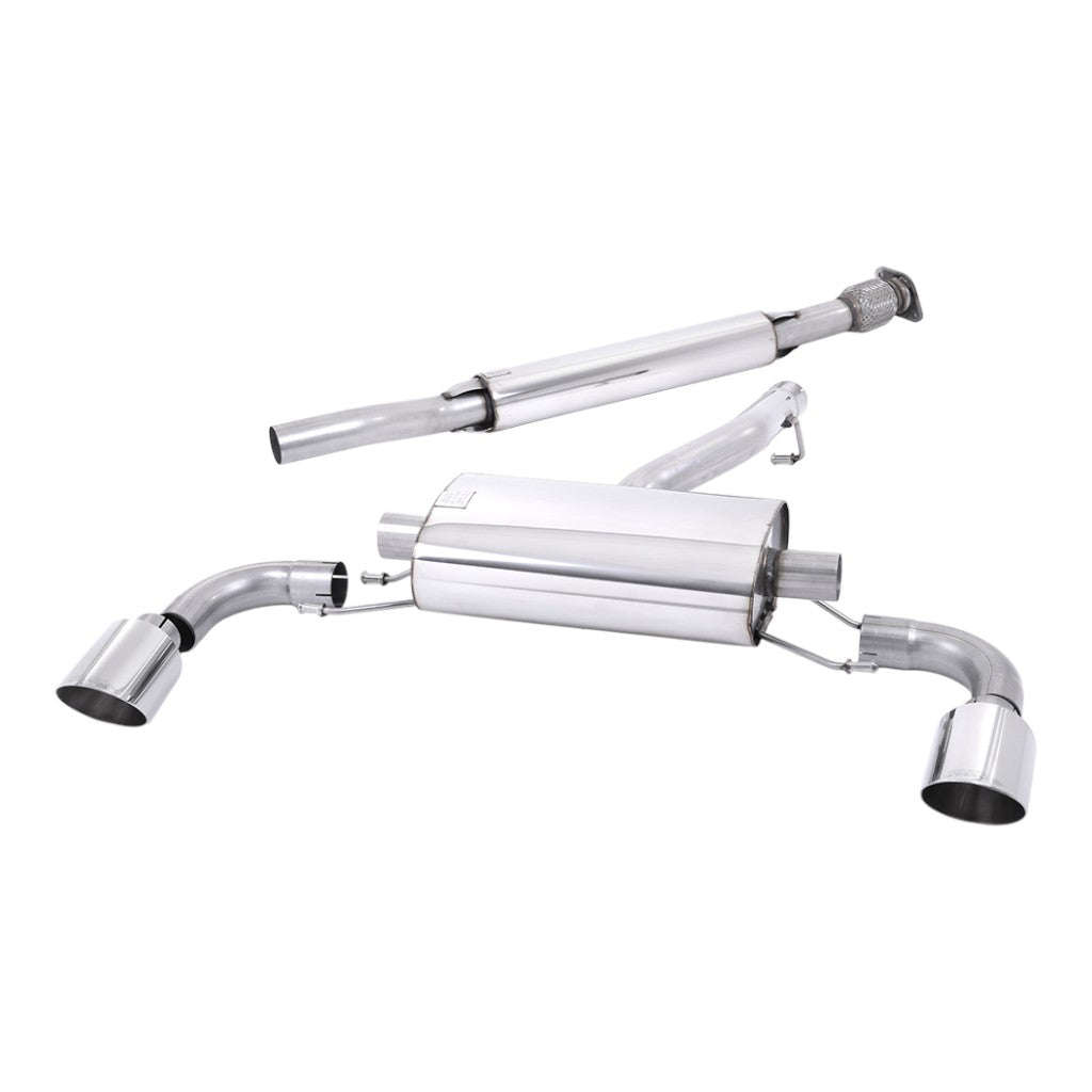 MILLTEK SSXTY171 Вторична вихлопна система Cat-Back, 2.5" для TOYOTA GR86 2.4L 2022- Photo-0 