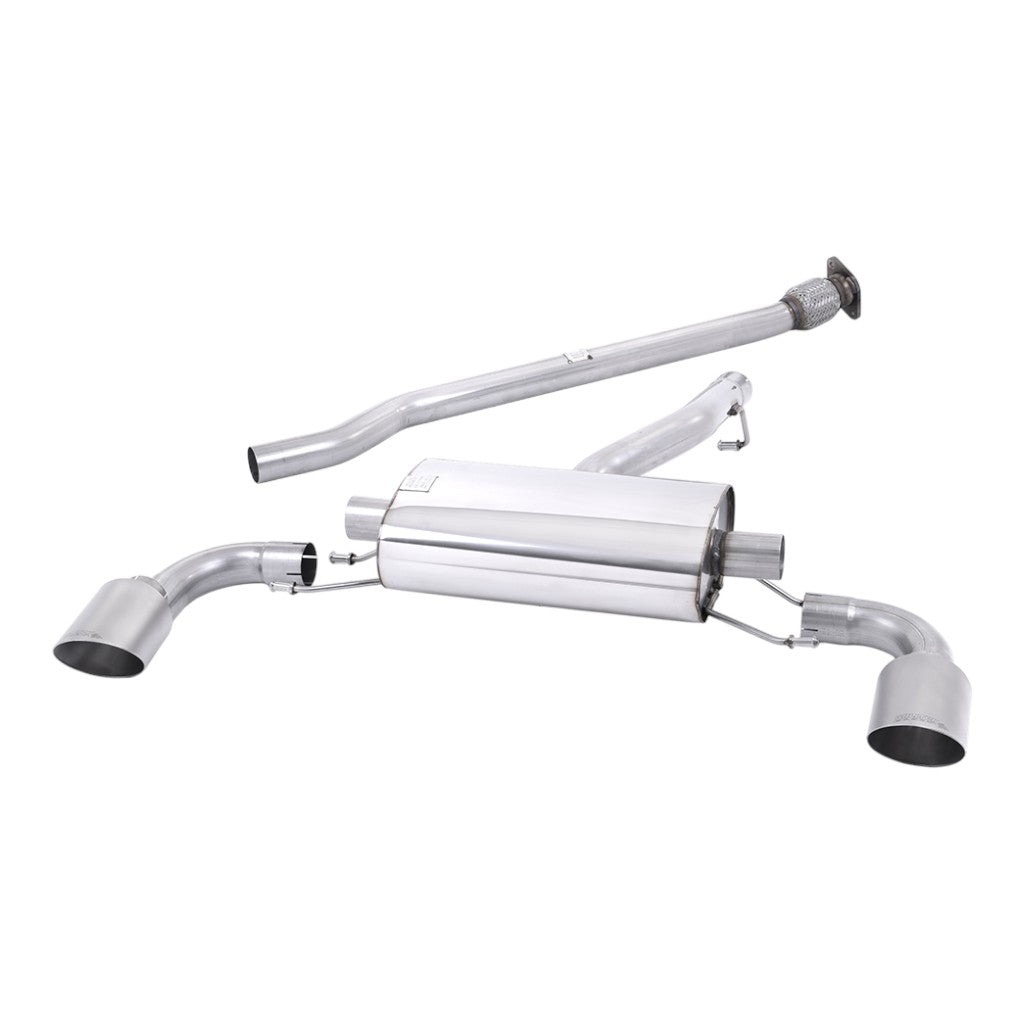 MILLTEK SSXTY172 Вторична вихлопна система Cat-Back, 2.5" (насадки - матовий титан) для TOYOTA GR86 2.4L 2022- Photo-0 