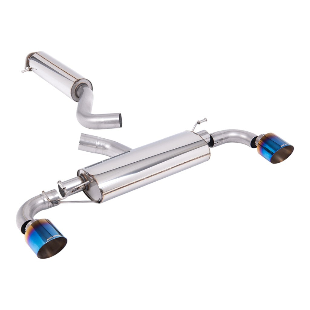MILLTEK SSXTY203 Вихлопна система Filter-Back, 3" (насадки GT-115, синій титан) для TOYOTA GR Yaris (XP210) OPF/GPF 2024- Photo-0 