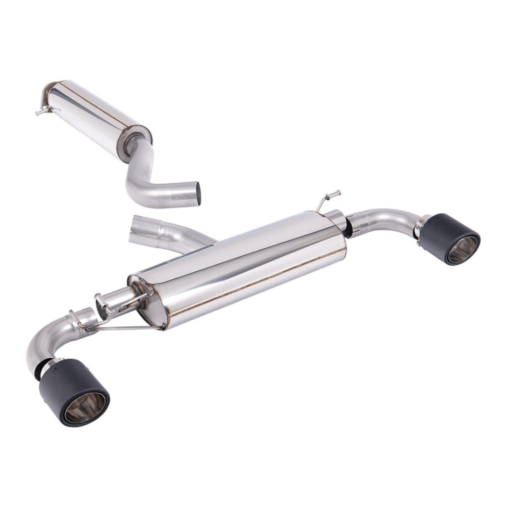 MILLTEK SSXTY204 Вихлопна система Filter-Back, 3" (насадки JET-115, карбон) для TOYOTA GR Yaris (XP210) OPF/GPF 2024- Photo-0 