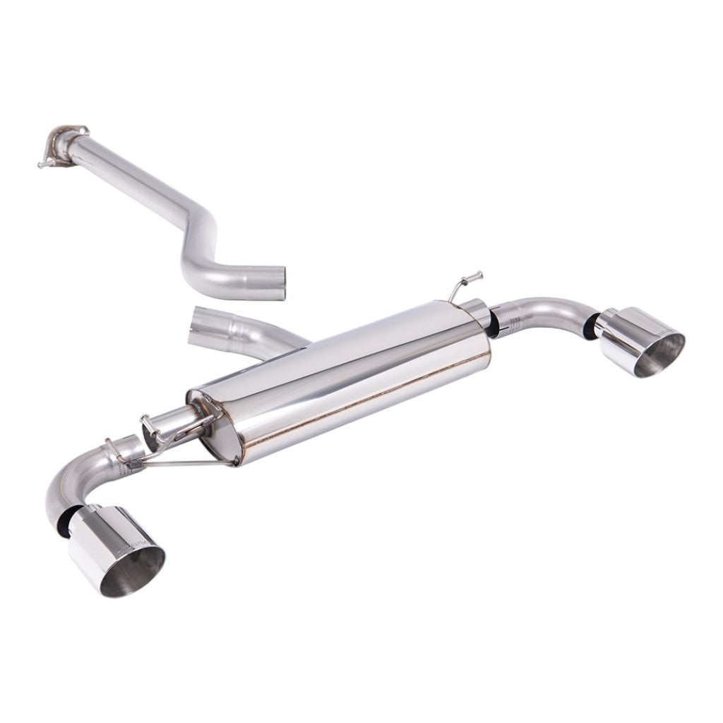 MILLTEK SSXTY205 Вихлопна система Filter-Back, 3" (насадки поліровані GT-115) для TOYOTA GR Yaris (XP210) OPF/GPF 2024- Photo-0 