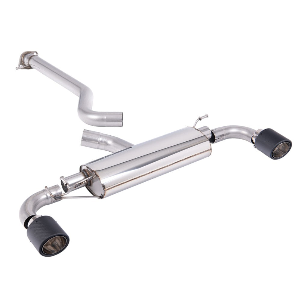 MILLTEK SSXTY209 Вихлопна система Filter-Back, 3" (насадки JET-115, карбон) для TOYOTA GR Yaris (XP210) OPF/GPF 2024- Photo-0 