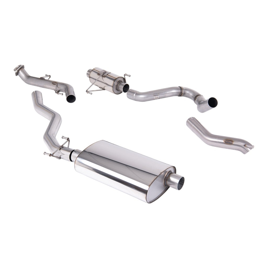 MILLTEK SSXTY211 Вихлопна система Cat-Back, 3" для TOYOTA Tacoma 2.4L Turbo Hybrid Crew / Ext. Cab 2024- Photo-0 
