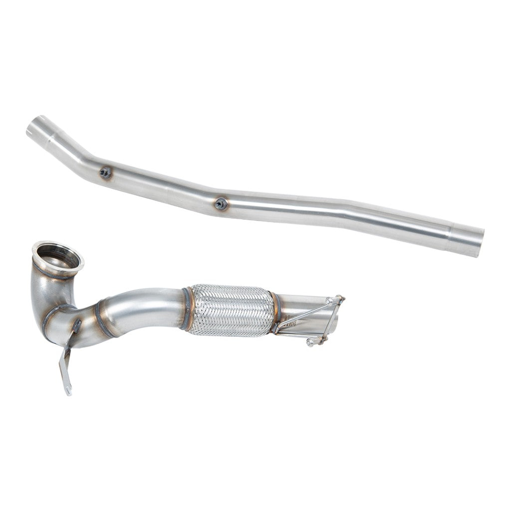 MILLTEK SSXVW707 Даунпайп без каталізатора, 3.15" для VW T-Roc R 2.0 OPF/GPF 2022- Photo-0 
