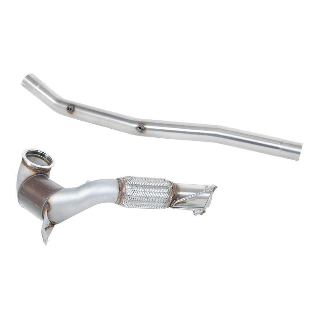 MILLTEK SSXVW708 Даунпайп з каталізатором, 3.15" для VW T-Roc R 2.0 OPF/GPF 2022- Photo-0 