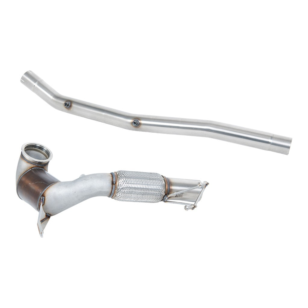 MILLTEK SSXVW709 Даунпайп з каталізатором, 3.15" для VW T-Roc R 2.0 OPF/GPF 2022- Photo-0 