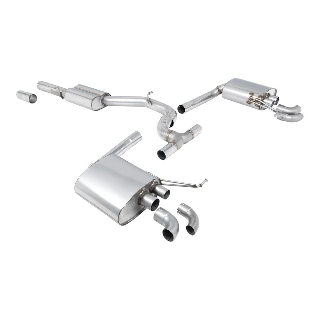 MILLTEK SSXVW721 Вихлопна система Cat-Back, 3" для VW Arteon 2.0 TSI 280ps 2022- Photo-0 