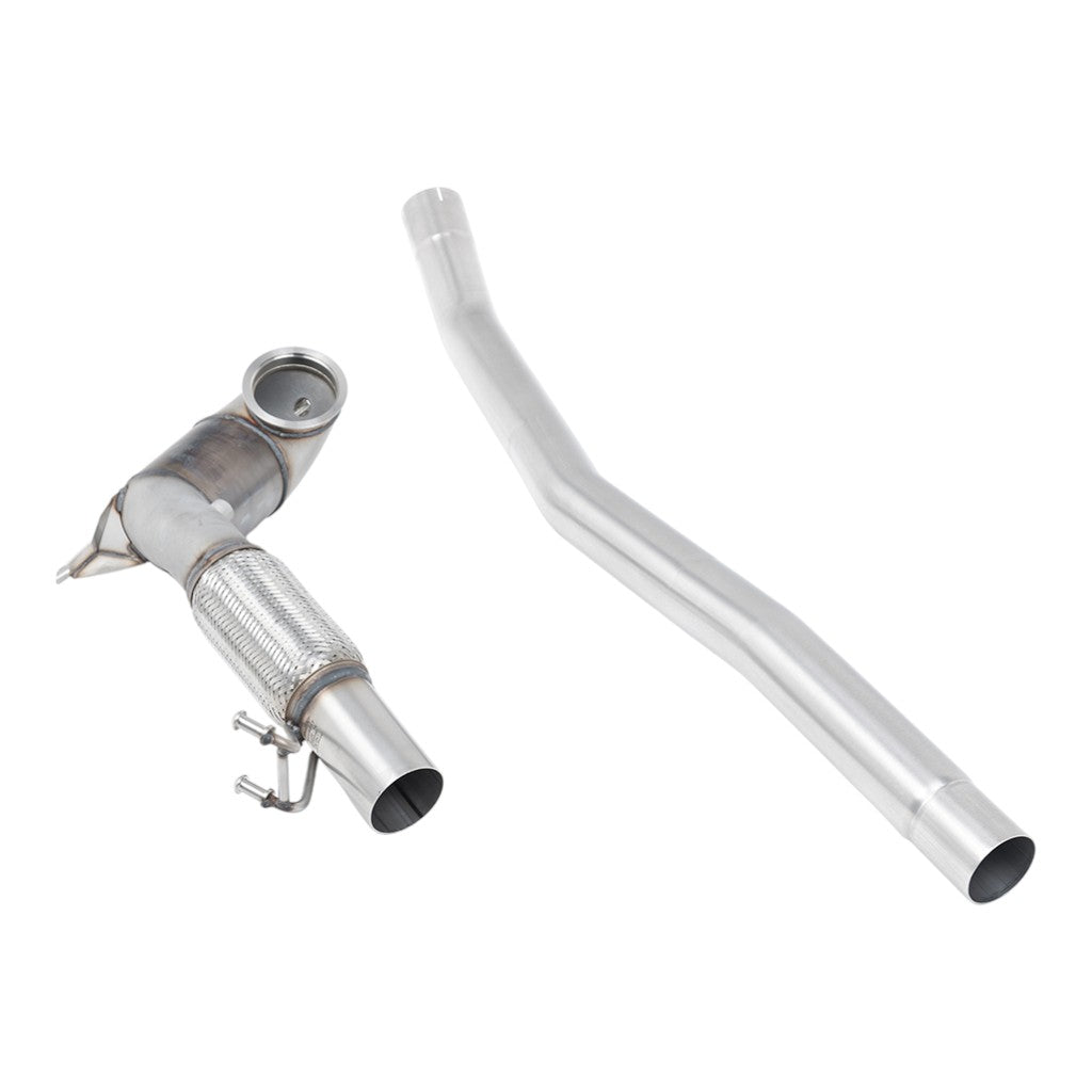 MILLTEK SSXVW731 Даунпайп з каталізатором V2, 3.15" для VW Arteon 2.0 TSI 280ps 2022- Photo-0 