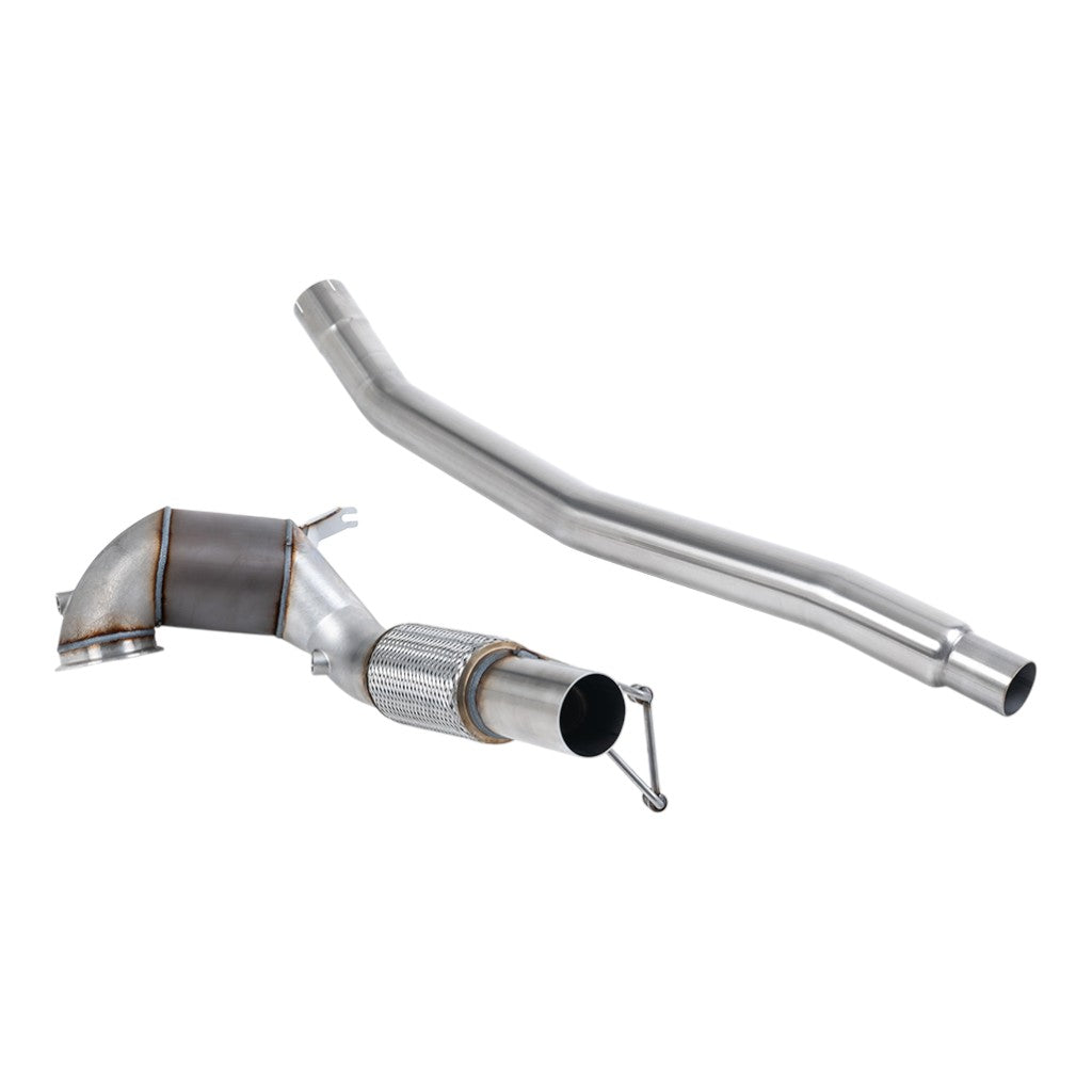 MILLTEK SSXVW740 Даунпайп без каталізатора V2, 3.15" для VW Arteon 2.0 TSI 280ps 2022- Photo-0 