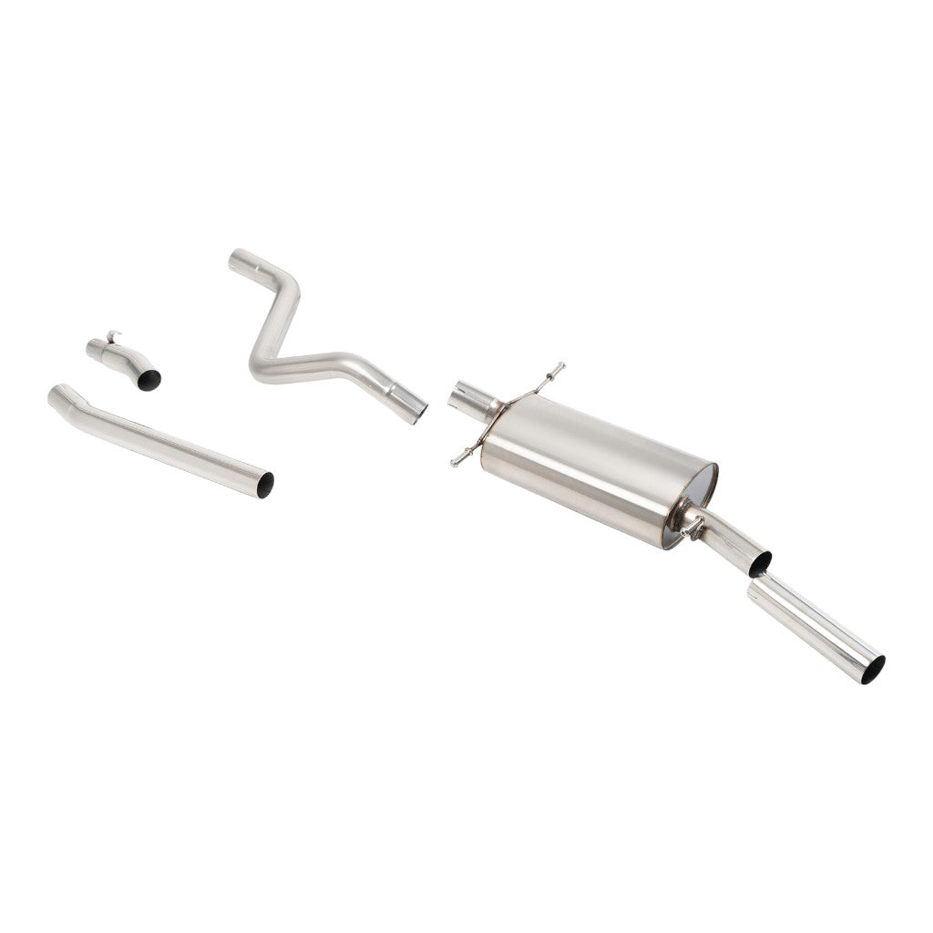 MILLTEK SSXVW745 Вихлопна система Downpipe-Back, 2.25" (насадка полірована) для VW Golf GTI 1.8 Cabriolet 1983-1992 Photo-0 