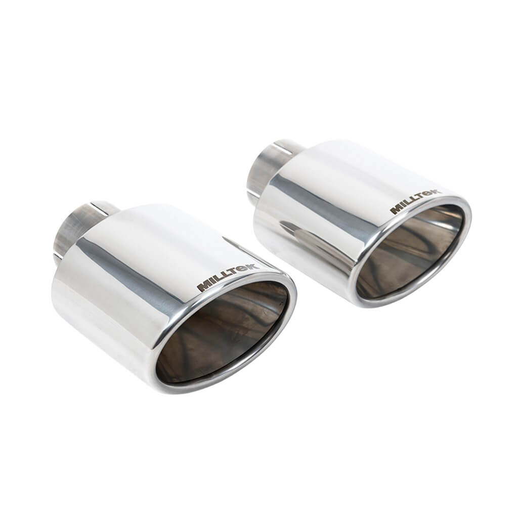 MILLTEK SSXVW759 Вихлопна система Filter-Back, 3.15" (поліровані насадки) для VW Golf GTI / GTI Clubsport (MK8) 2020-2024 Photo-1 