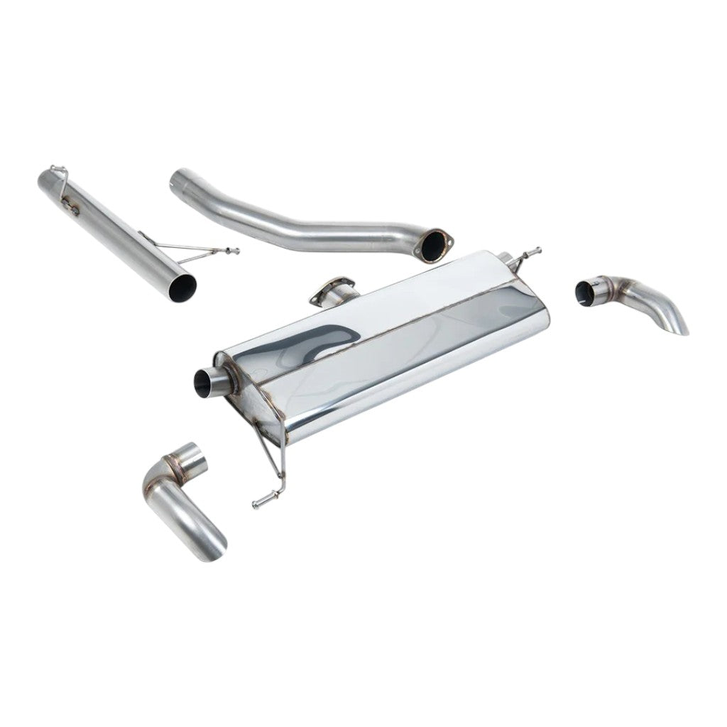 MILLTEK SSXVW767 Вихлопна система Cat-Back, 3.15" (насадки направлені донизу) для VW Atlas 3.6 2022- Photo-0 