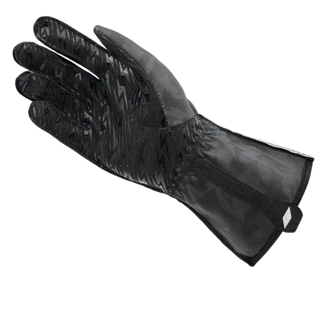 MINUS273 CAMOV3-BBG-S Рукавички для картингу Camo V3, Чорний / Чорний / Сірий, Розмір S Photo-2 