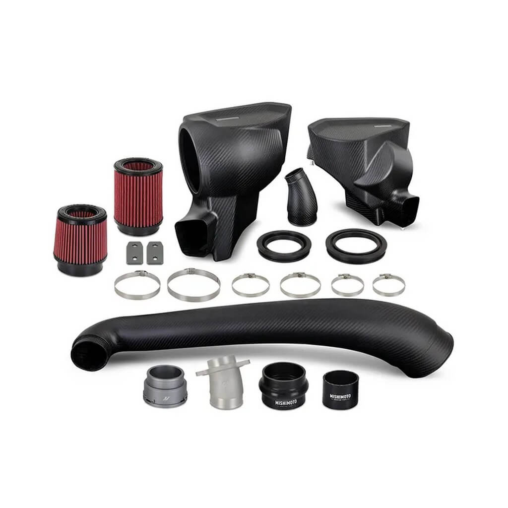 MISHIMOTO MMAI-G80-21CFM Система впуску повітря, матовий карбон для BMW M2 (G87) / M3 (G80) / M4 (G82 / G83) 2021- Photo-0 